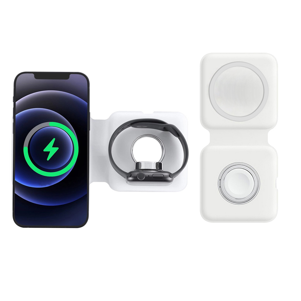 Xwatch Smartwatch - 2w1 Magsafe Duo magnetyczna bezprzewodowa ładowarka