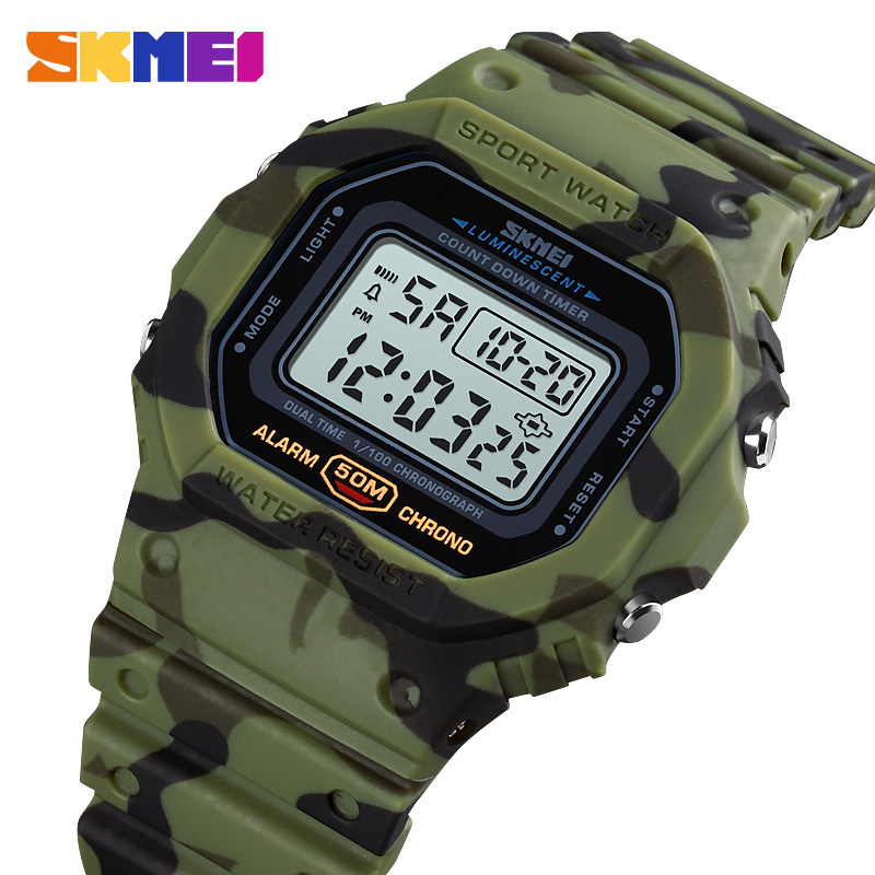 Tide Watch Surf - SKMEI 1628 reloj hombre wielofunkcyjny zegarek