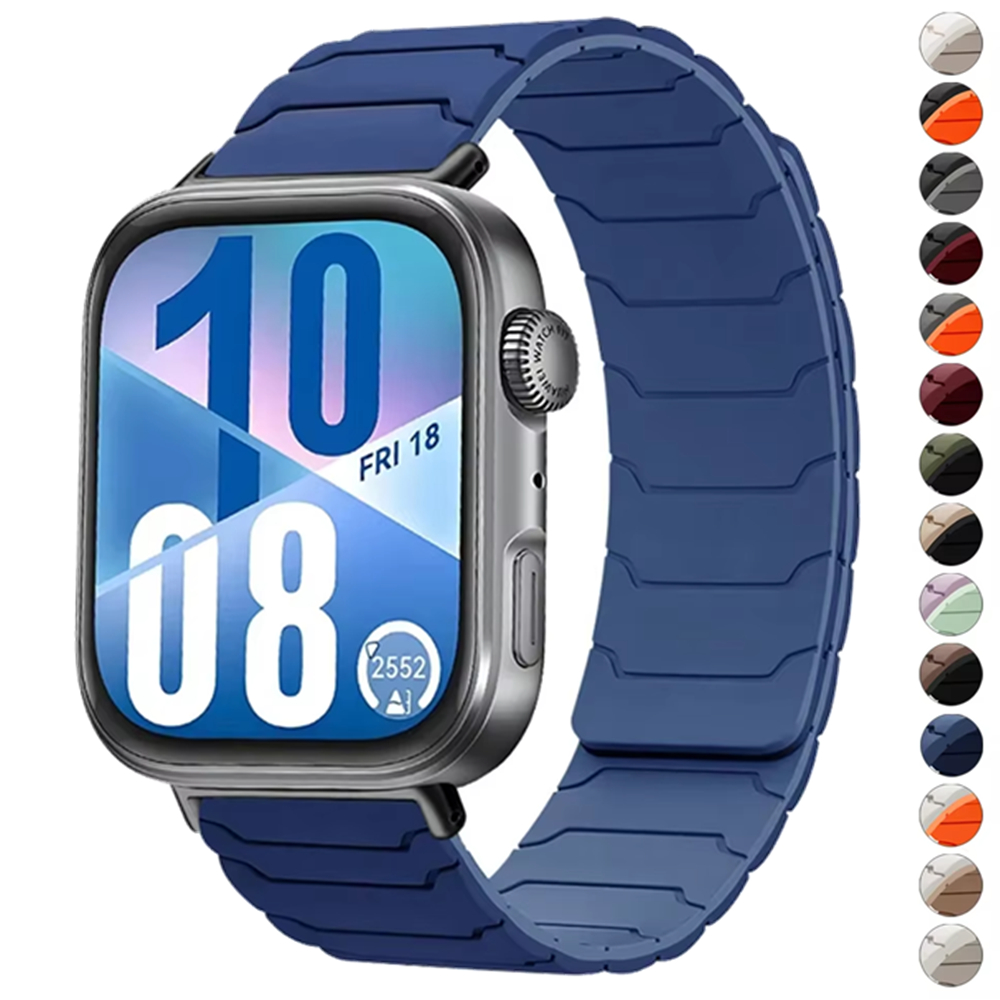 Huawei Smartwatch Watch Fit - Magnetyczny silikonowy pasek do Huawei Watch