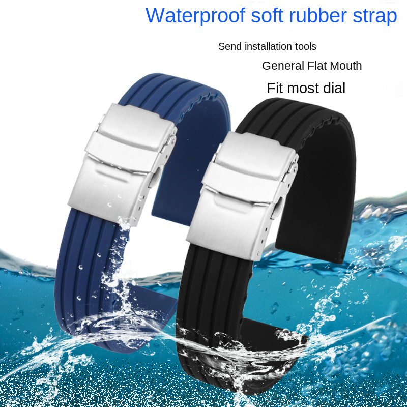Smartwatch Tissot Watches For Men - 16mm 18mm 20mm 22mm 24mm silikonowy