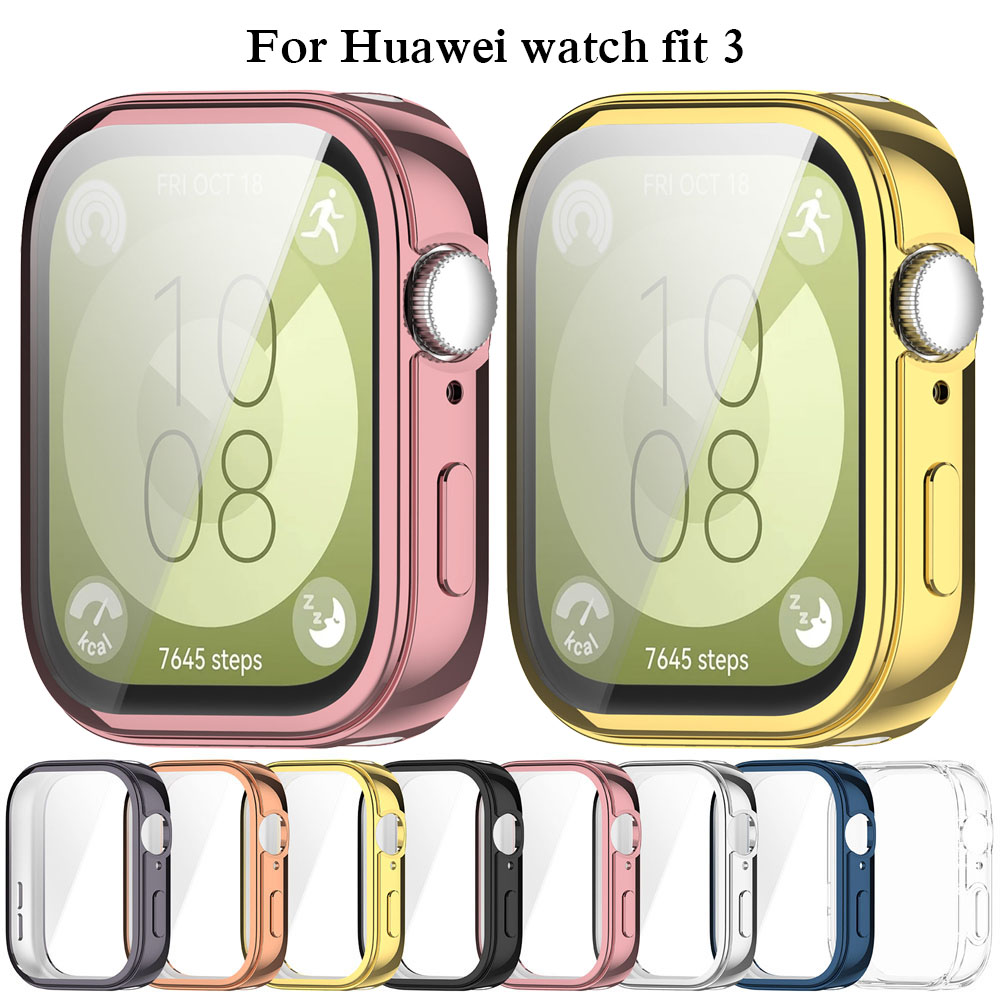 Huawei Smartwatch Watch Fit - Etui ochronne TPU, odporne na wstrząsy,