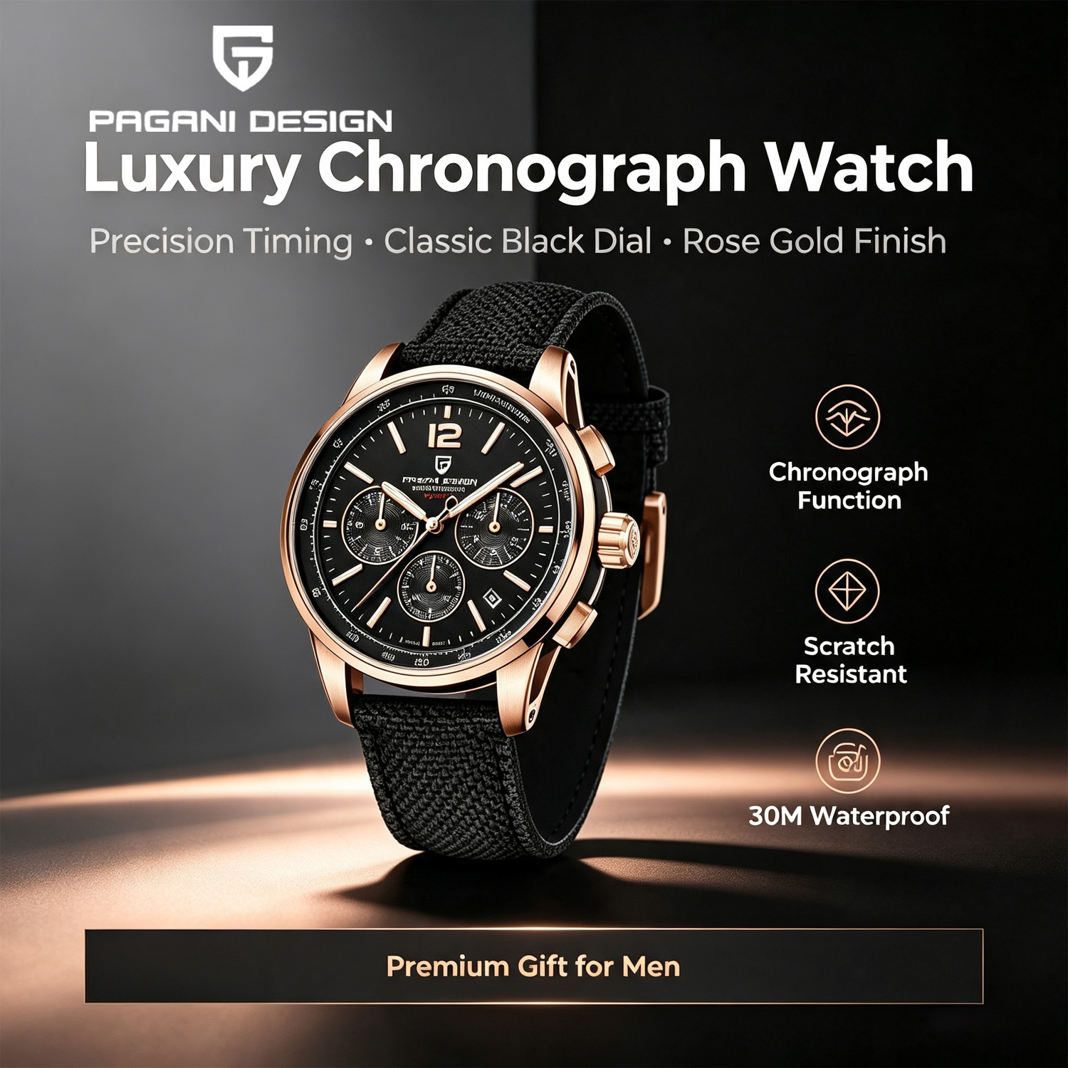 Smartwatch New Watches For Men - Pagani Design 2026 Nowe Modne Męskie