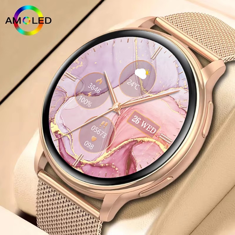 Smartwatch Timex Watches For Women - Inteligentny, pełny, okrągły zegarek modowy z