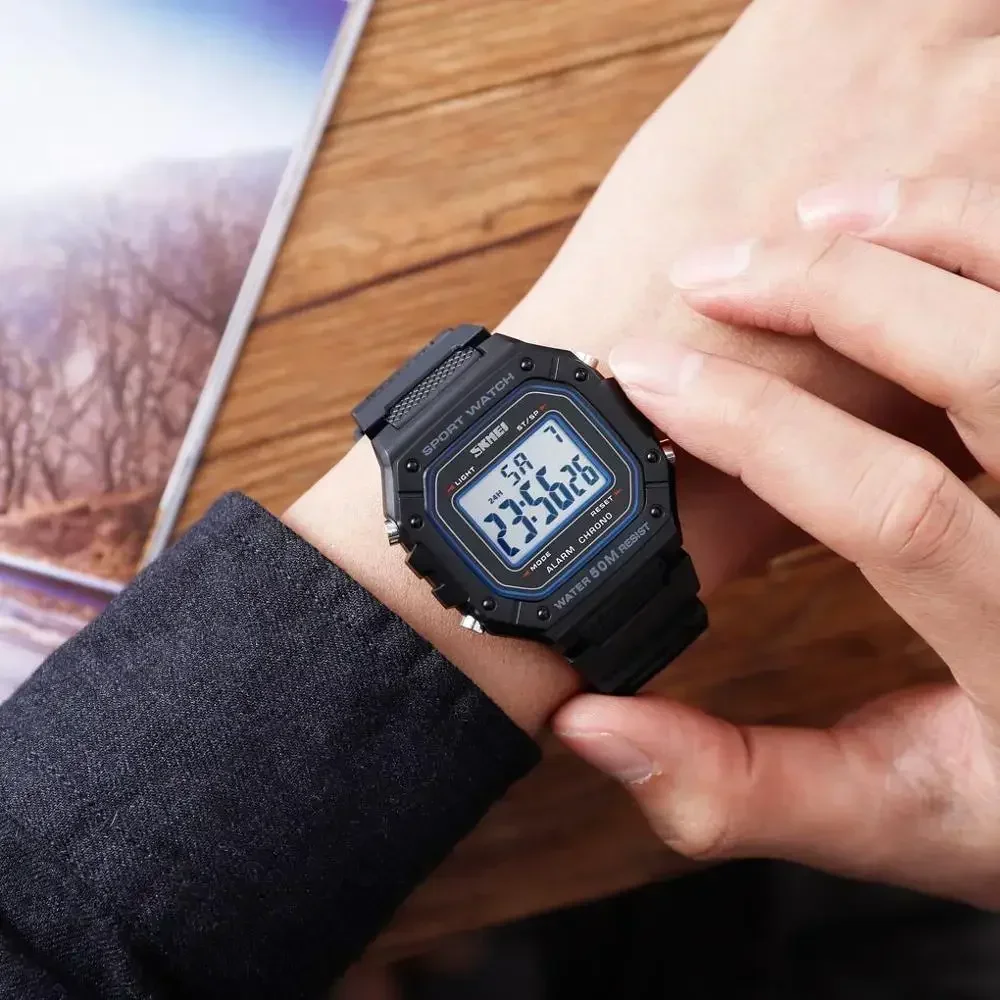 SKMEI 1496 montre homme zegare – Tide Watch Surf recenzja i cena