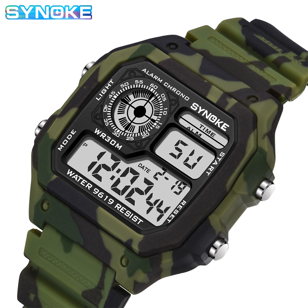 SYNOKE Outdoor wojskowy zegare – Tide Watch Surf recenzja i cena