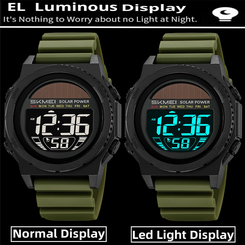 Skmei Solar Energy Digital Wat – Tide Watch Surf recenzja i cena