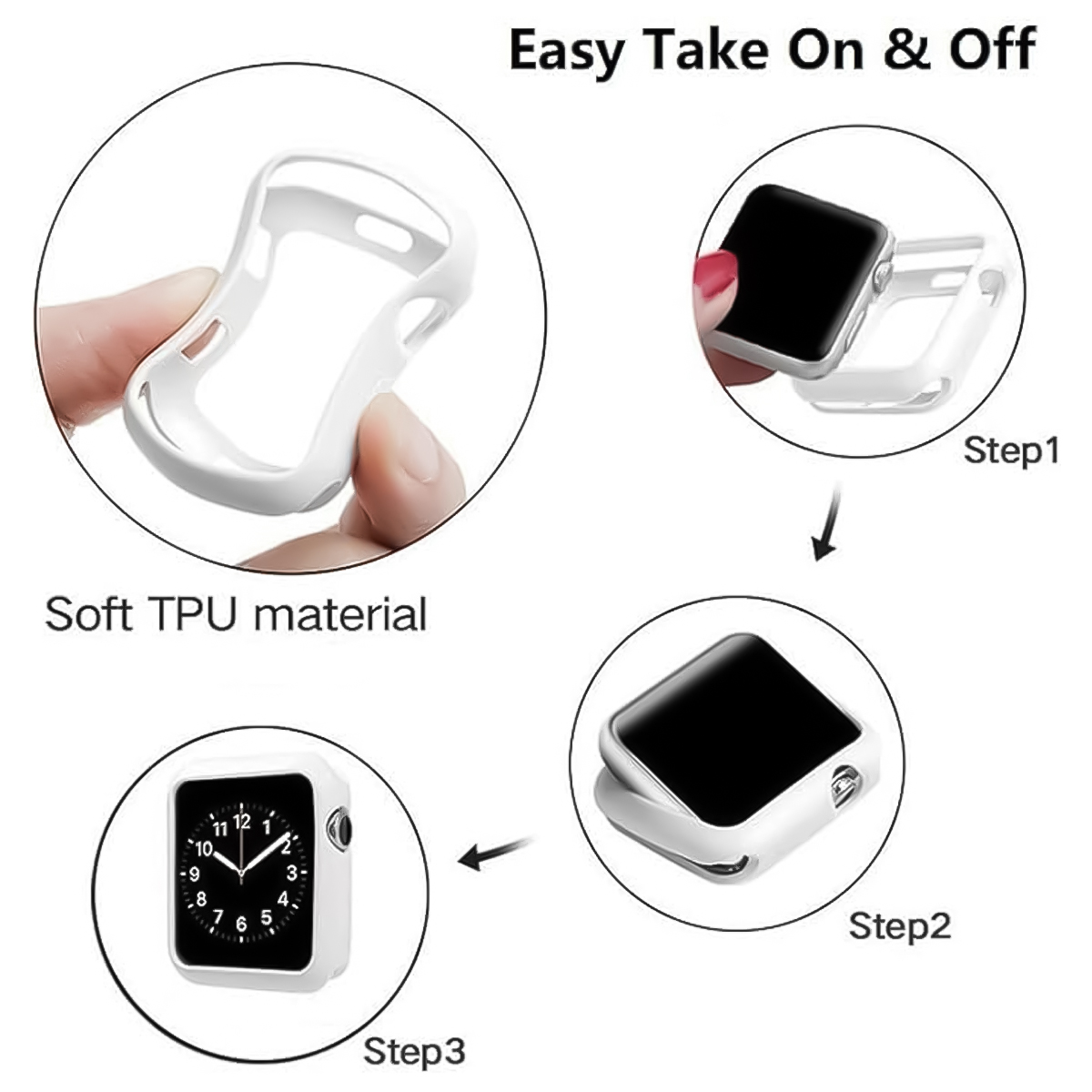 Silikonowe etui TPU do intelig – Huawei Smartwatch Watch Fit recenzja i cena