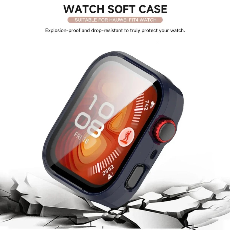 Silikonowe etui PC + szkło do  – Huawei Smartwatch Watch Fit recenzja i cena