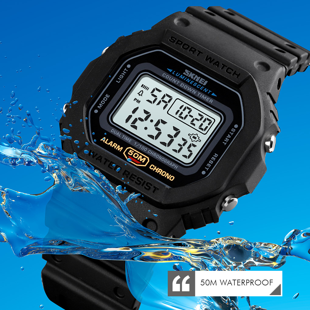 SKMEI 1628 reloj hombre wielof – Tide Watch Surf recenzja i cena