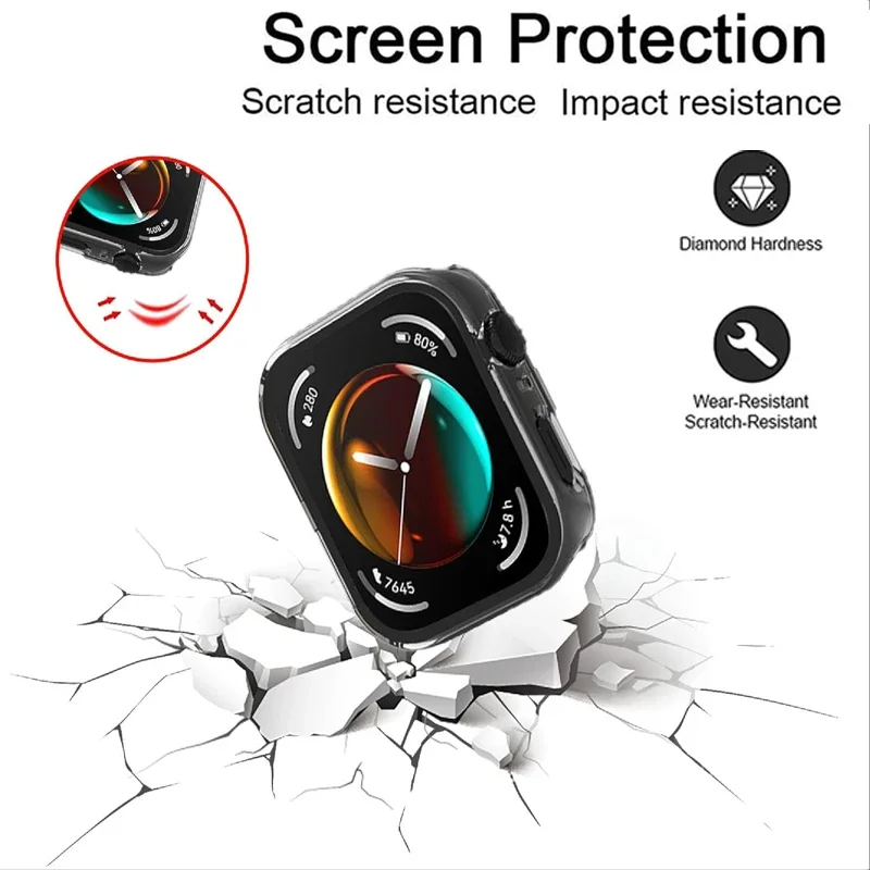 Obudowa PC + szkło hartowane d – Huawei Smartwatch Watch Fit recenzja i cena