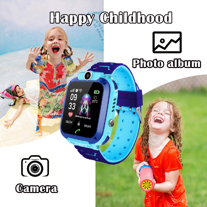 Inteligentny zegarek dla dziec – Smartwatch Watches Gift For Boys With Gps recenzja i cena