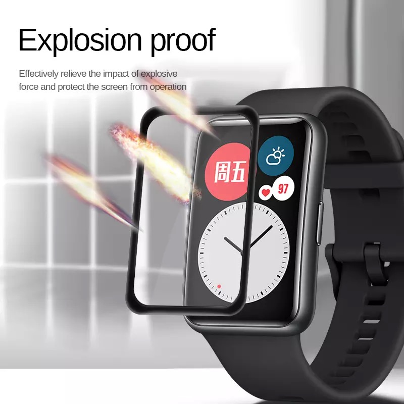 Ochronne miękkie szkło do smar – Huawei Smartwatch Watch Fit recenzja i cena