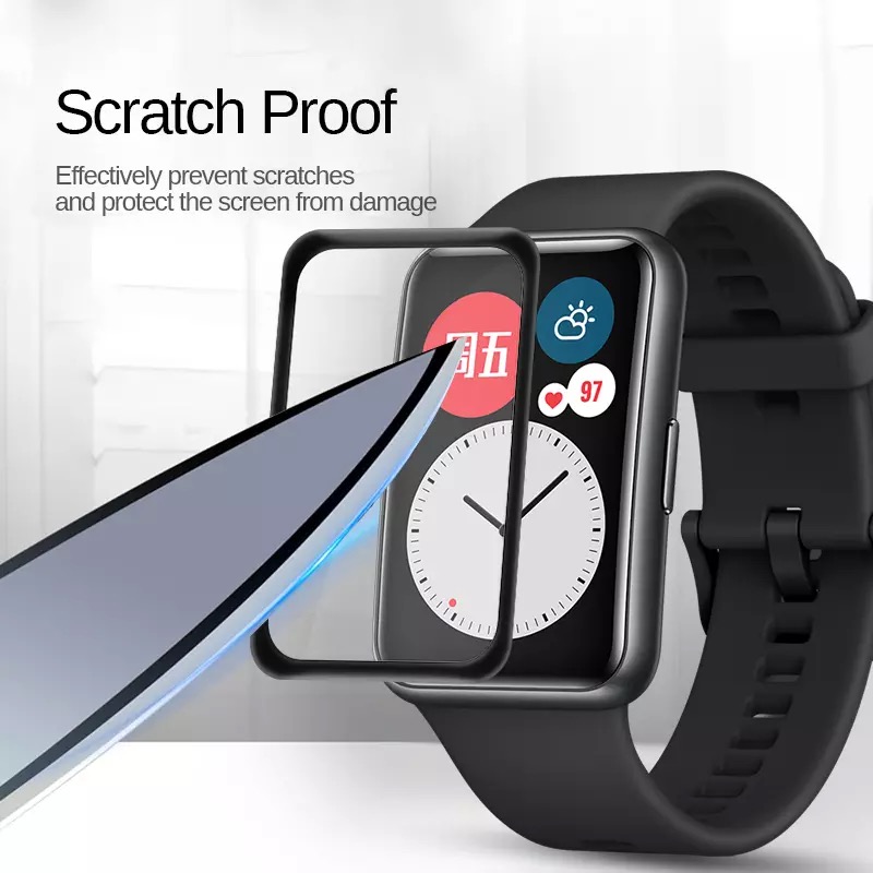 Ochronne miękkie szkło do smar – Huawei Smartwatch Watch Fit recenzja i cena