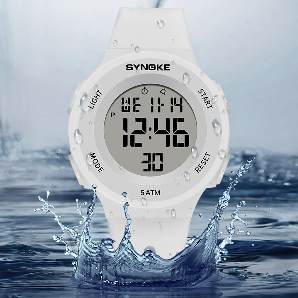 Synoke zegarki cyfrowe Lady Sp – Tide Watch Surf recenzja i cena