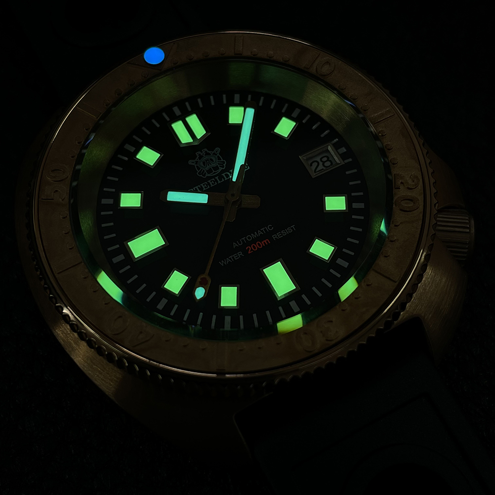 STEELDIVE Męski brązowy zegare – Seiko Watch Prospex recenzja i cena