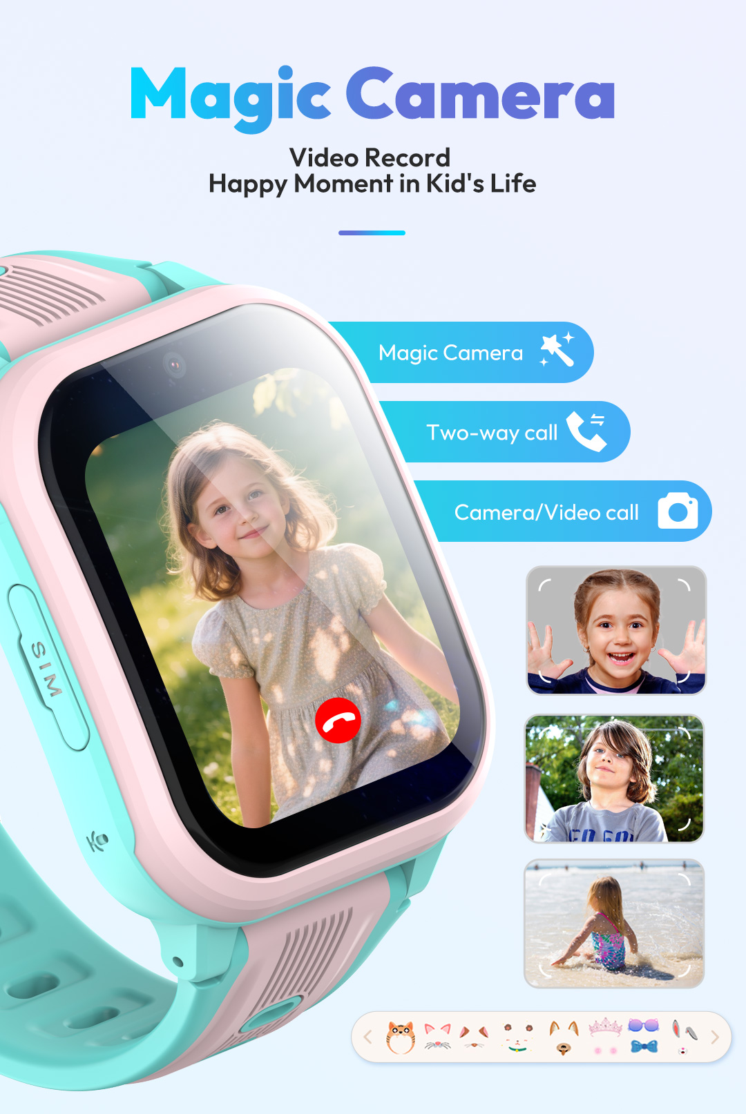 Inteligentny zegarek KT41 - Ze – Smartwatch Watches Gift For Boys With Gps recenzja i cena