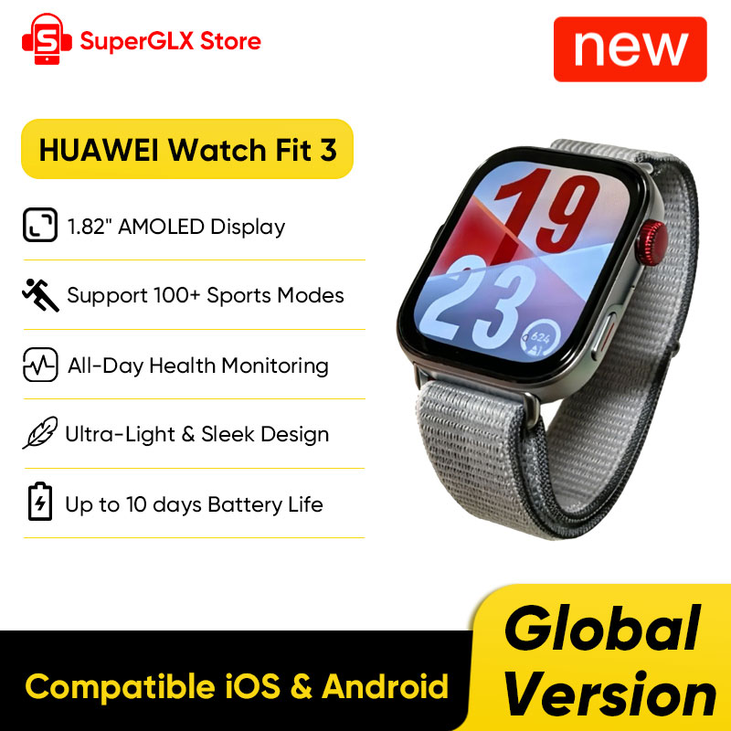 【US Express】HUAWEI Watch Fit 3 – Huawei Smartwatch Watch Fit recenzja i cena