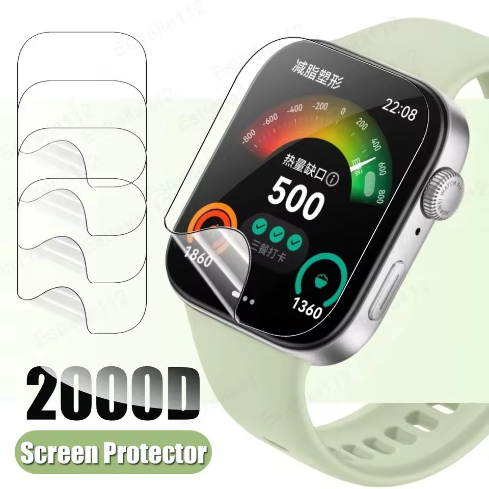 1-4 szt. Folia hydrożelowa HD  – Huawei Smartwatch Watch Fit recenzja i cena