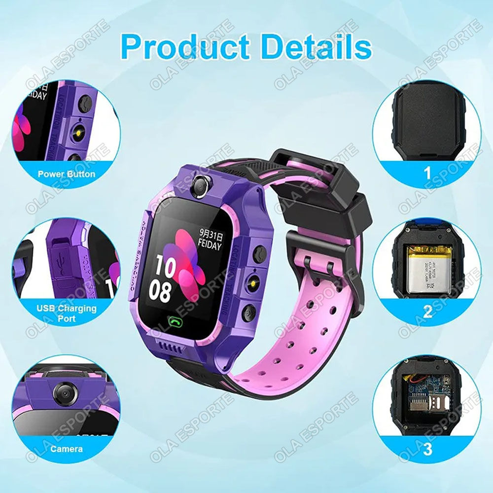 Smartwatch dla dzieci 2G z GPS – Smartwatch Watches Gift For Boys With Gps recenzja i cena